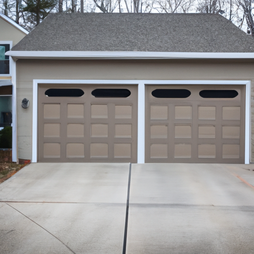 Suburban home in East Brunswick with a visible garage door and clean driveway under autumn light.